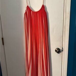 Club Monaco Peach and Orange Dress